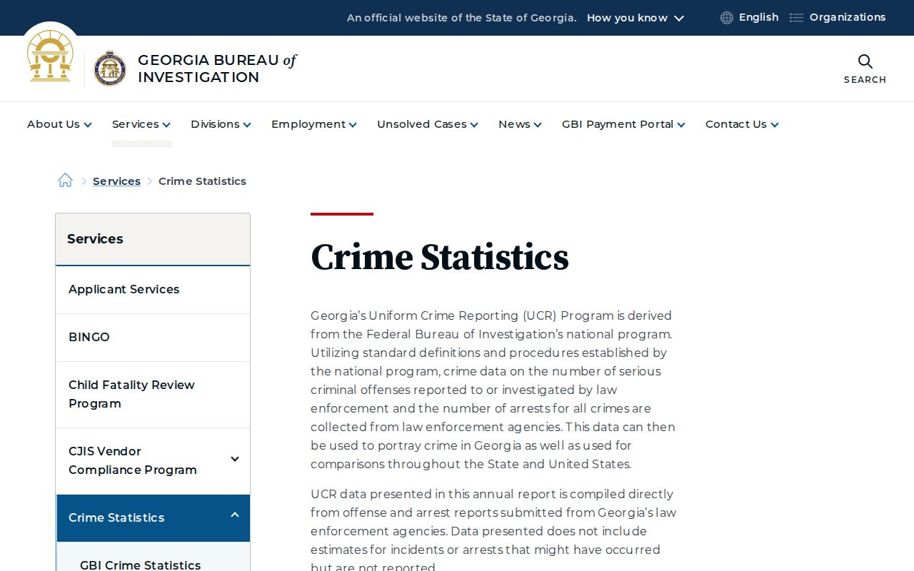 Alamo criminal records and Georgia crime statistics